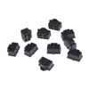 Picture of RJ45 Jack Dust Cover,50Pcs RJ45 Anti Dust Cover Cap Protector Plug Protects Ethernet Hub Port for RJ45 Female Port for TV,Computer,Other Devices (Black)