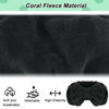 Picture of Shintop Spa Headband Soft Carol Fleece Makeup Headband with Cute Bow Elastic Headband for Washing Face Skincare Facial Mask Showers（Black）