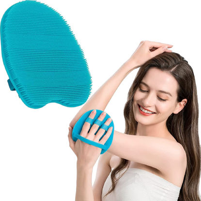 1pc Ombre Exfoliating Bath Glove, Funky Fabric Dead Skin Remover Body  Scrubber