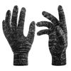 Picture of Exfoliating Gloves Charcoal - Charcoal Exfoliating Gloves For Men and Women Exfoliating Gloves With Hanging Loop Body Scrub For Dry Skin body exfoliator(Black-2pack)