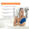 Picture of Exfoliating Bath Gloves for Shower Spa Massage and Body Scrubs Exfoliates Dead Skin Gloves with Hanging Loops