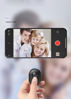 Picture of Wireless Cellphone Camera Shutter Clicker, Camera Shutter Remote Control Works with Most Smartphones and Tablets (iOS and Android)