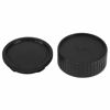 Picture of Haoge Camera Body Cap and Rear Lens Cap Cover Kit for Leica M LM Mount Camera Lens Such as M240, M240P, M262, M3, M2, M1, M4, M5, CL, M6, MP, M7, M8, M9, M9-P, M Monochrom, M-E, M, M-P, M10, M-A