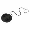 Picture of Haoge 52mm Center Pinch Snap On Front Lens Cap Cover with Cap Keeper for Canon Nikon Sony Fujifilm Sigma Tamron and Other 52mm Filter Thread Lens