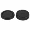 Picture of Haoge Camera Body Cap and Rear Lens Cap Cover Kit for Olympus OM Mount Camera Lens