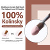 Picture of Modelones Kolinsky Sable Acrylic Nail Art Brush Red Wood Pen Nail Brush for Nail Art Professional Manicure Tool small summer gifts for women (10#)