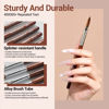 Picture of Modelones Kolinsky Sable Acrylic Nail Art Brush Red Wood Pen Nail Brush for Nail Art Professional Manicure Tool small summer gifts for women (10#)