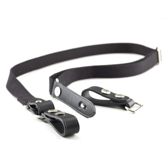 Picture of Billingham Waist Strap Attachment (Black Webbing / Black Leather)