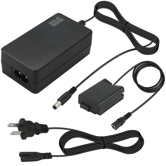 Picture of EP-5G AC Power Adapter EN-EL25 EN-EL25A Dummy Battery EH-5 DC Coupler Charger Supply Kit for Nikon Z fc Zfc Z50 Fully Decoded, Voltage Display