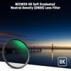 Picture of NEEWER 82mm HD Soft Gradient ND Lens Filter, GND8 3 Stop (0.9) Graduated Neutral Density Filter, 35 Layer Nano Coated/Water Repellent/Scratch Resistant/Anti Reflectivity for Balanced Light Proportion