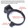 Picture of iShoot Lens Collar Support Bracket, Tripod Mount Ring Compatible with Nikon PC NIKKOR 19mm f/4E ED Tilt-Shift Lens, Built-in Arca-Swiss Type 50mm Quick Release Plate for Arca Fit Tripod Ball Head