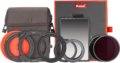Picture of Kase Armour Magnetic Filters Set CPL/ND1000, S-GND0.9, 77/82mm Adapter Rings, 67/72-82mm Screwed in Rings, Cap, Bag (3 Pcs Filters, 4 Adapter Rings, 1 Bag, 1 Cap)