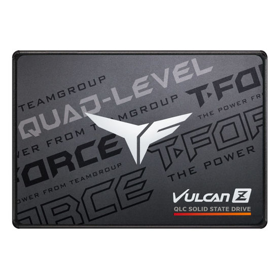 Picture of TEAMGROUP T-Force Vulcan Z 2TB SLC Cache 3D NAND QLC 2.5 Inch SATA III Internal Solid State Drive SSD (R/W Speed up to 550/510 MB/s) T253TY002T0C101