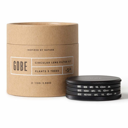 Picture of Gobe 43mm Lens Filter Kit: ND8, ND64, ND1000 (2Peak)