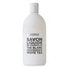 Picture of Compagnie de Provence Savon de Marseille Extra Pure Liquid Soap - White Tea - 16.9 Fl Oz Glass Pump Bottle and 33.8 fl oz Plastic Bottle Refill