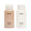 Picture of OUAI Thick Shampoo + Conditioner Set - Fight Frizz and Nourish Dry, Thick Hair with Keratin, Marshmallow Root, Shea Butter & Avocado Oil - Free of Parabens, Sulfates & Phthalates - 10 fl oz Each