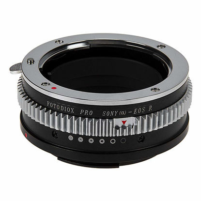 Picture of Fotodiox Pro Lens Mount Adapter Compatible with Sony Alpha A-Mount (and Minolta AF) DSLR Lenses to Canon RF (EOS-R) Mount Mirrorless Camera Bodies