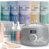 Picture of Tress Wellness Waxing Kit for Brazilian Wax - Easy to Use - For Sensitive Skin - Digital Display, Grey Mountain