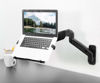 Picture of VIVO Height Adjustable Pneumatic Extended Arm Laptop Wall Mount, Full Motion Articulating Notebook Tray, Fits 10 to 15.6 inch Screen, Black, MOUNT-V001GL