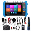 Picture of WANLUTECH IP Camera Tester,CCTV Tester 7inch Touchscreen 1920 * 1200 Resolution DMM OPM VFL TDR Function Support TVI/CVI/AHD/SDI Camera Test POE 4K H.265 HDMI in/Out (IPC-9800CLMOVTADHS Plus)