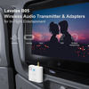 Picture of Lavales Flight Bluetooth Wireless Audio Transmitter to 2 AirPods/Headphones, in-Flight Bluetooth 5.3 Audio Adapter with 3.5mm Jack for Airfly/Gym/TVs/Gaming/PC/iPad,AptX Adaptive/Low Latency,32 Hours