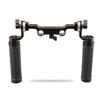 Picture of CAMVATE 15mm Rod & Soft Rubber Grip Shoulder Mount Rig with Rosette Standard Accessory for DSLR(Black,M6 Thread,31.8 mm) - 1548