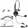 Picture of OvisLink Noise Canceling Call Center Headset Compatible with Polycom Allworx IP Phones | Comes with 2 Quick Disconnect Cord | Flexible Microphone Boom | HD Voice Quality | Comfortable