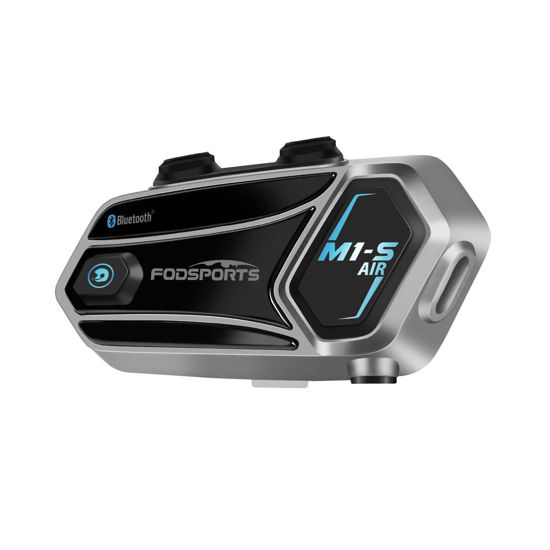 GetUSCart FODSPORTS M1S AIR 2 Way Motorcycle Bluetooth