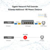 Picture of Gigabit Power-Over-Ethernet Extender, 60W PoE+ 10/100/1000 Mbps Extender No Power Required