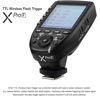 Picture of Godox Xpro-F Wireless Flash Trigger Transmitter for Fuji Fujifilm 1/8000s HSS TTL-Convert-Manual Function Large Screen Slanted Design 5 Dedicated Group Buttons 11 Customizable Functions w/Color Filter