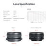Picture of AstrHori 27mm F2.8 II Large Aperture APS-C Manual Inner Focus Prime Lens with Filter Slot Compatible with Fuji Fujifilm X-Mount Mirrorless Camera X-PRO1,X-E1,X-E2,X-E3,X-H1,X-T1,X-T10,X-T2(Grey)