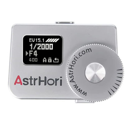 Picture of AstrHori AH-M1 Light Meter,Real-time External Light Meter Cold Shoe 066'' OLED Display Camera Light Meter Aperture and Shutter Speed Photography Compatible for Vintage Leicas and Other Cameras