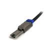 Picture of StarTech.com 2m External Mini SAS Cable - Serial Attached SCSI SFF-8088 to SFF-8088 - 2x SFF-8088 (M) - 2 meter, Black (ISAS88882)