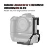 Picture of SUNWAYFOTO PCL-R6IIG L-Bracket for Canon EOS R6 Mark II with Battery Grip BG-R10 Arca Swiss