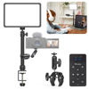 Picture of Professional Streaming Key Light, VIJIM K20 Pro 11" Desk Mount LED Video Light Panel Lighting Kit with Remote & Super Clamp, Bi-Color Photography Key Light for Game/Studio/Zoom Meetings