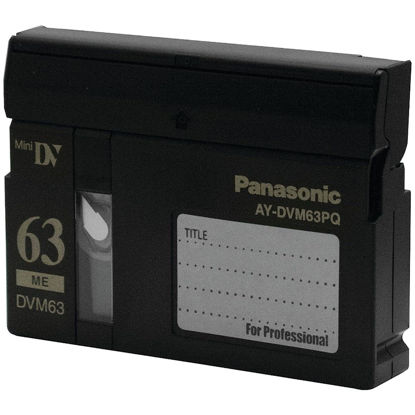 Picture of Panasonic AY DVM63MQ - Master - Mini DV tape - 10 x 63min [Electronics]