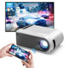 Picture of Portable WiFi Projector 1080P Supported, Kolexa Mini Projector for iPhone, Home Theater Movie Projector Compatible with iOS, Android Systems, Laptop, DVD, TV Stick, HDMI, USB