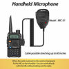 Picture of Ham Radio UV-5R Pro 8W Dual Band Two Way Radio with Handheld Speaker Mic and Antenna 2Pack and Programming Cable