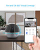 Picture of EZVIZ 4MP Indoor Camera PTZ with AI Human Detection, 2K Pan Tilt Security, Baby/Pet Monitor, Night Vision, 4X Auto-Zoom, Motion Tracking | C6W