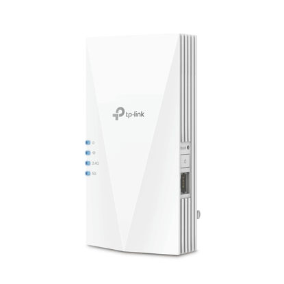 Picture of TP-Link AX1800 WiFi 6 Extender Internet Booster, Covers up to 1500 sq.ft and 30 Devices, Dual Band Wireless Signal Booster Repeater, Gigabit Ethernet Port, AP Mode, OneMesh Compatible(RE600X)