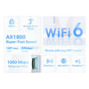 Picture of TP-Link AX1800 WiFi 6 Extender Internet Booster, Covers up to 1500 sq.ft and 30 Devices, Dual Band Wireless Signal Booster Repeater, Gigabit Ethernet Port, AP Mode, OneMesh Compatible(RE600X)