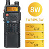 Picture of BAOFENG UV-5R 8W High Power Ham Radio Dual Band Portable Two Way Radio Long Range Rechargeable Handheld Radio (Black-2Pack)