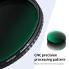 Picture of K&F Concept 58mm Variable ND Filter ND32-ND512 (6-9 Stops) HD Neutral Density Lens Filter with 28 Multi-Layer Coatings Hydrophobic/Scratch Resistant for Camera Lens