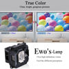 Picture of EWO'S Projector Lamp Bulb for Elplp60/v13h010l60 Epson PowerLite 420 425W 905 92 93 95 96W 1835 430 435W 915W D6150 v13h010l61/Elplp61 Replacement Projector Lamp Bulb