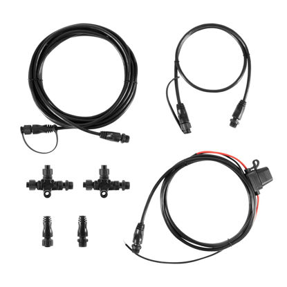 Picture of 124-69 NMEA Network Starter Kit NMEA 2000 Replacement for Lowrance N2K- EXP-RD-2 Network Starter Kit Waterproof Plugandplay Boat Accessories (7pcs)