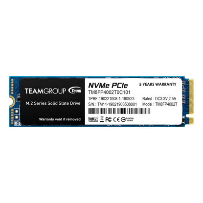 Picture of TEAMGROUP MP34 2TB with DRAM SLC Cache 3D NAND TLC NVMe 1.3 PCIe Gen3x4 M.2 2280 Internal SSD (Read/Write Speed up to 3,500/2,900 MB/s) Compatible with Laptop & PC Desktop TM8FP4002T0C101