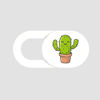 Picture of Cute Cactus Webcam Cover Slide for MacBook, Desktop, Laptop, PC, iPad, iPhone - 2 Pack