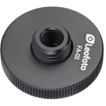 Picture of Leofoto FA-02 Hot/Cold Shoe to 1/4" Female Adapter Flash Accessory