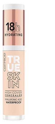 Picture of Catrice | True Skin High Cover Concealer | Waterproof & Lightweight for Soft Matte Look | Contains Hyaluronic Acid & Lasts Up to 18 Hours | Vegan, Cruelty Free, Gluten Free (001 | Neutral Swan)