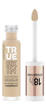 Picture of Catrice | True Skin High Cover Concealer | Waterproof & Lightweight for Soft Matte Look | Contains Hyaluronic Acid & Lasts Up to 18 Hours | Vegan, Cruelty Free, Gluten Free (032 | Neutral Biscuit)